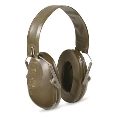 British Military Surplus Peltor Ear Protection, Used