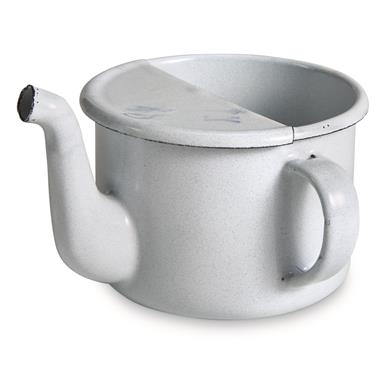 Czech Republic Military Surplus Enamel Hospital Drinking Cup, New