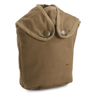 French Military Surplus 1 Quart Canteen Cover, New