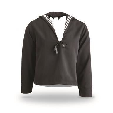 Portuguese Military Surplus Navy Middy Shirt, New