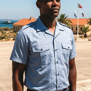 Portuguese Military Surplus Marine Short Sleeve Field Shirt, New