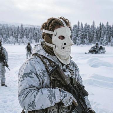 Dutch Military Surplus Aramid ECW Face Mask, New