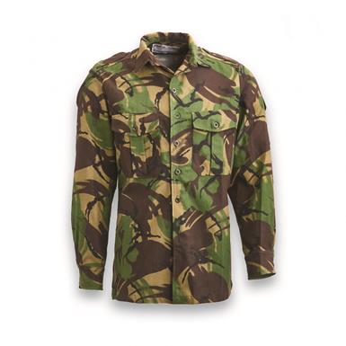 Dutch Military Surplus DPM Camo Field Shirt, New
