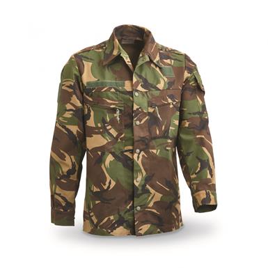 Dutch Military Surplus DPM Camo Field Jacket, Like New