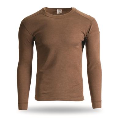 German Military Surplus Long Sleeve Base Layer Aramid Shirts, Used, 2 Pack