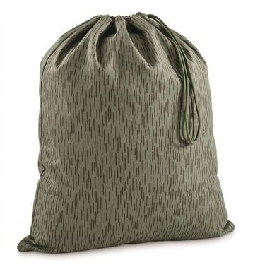 East German Military Surplus Rain Camo Laundry Bag, Like New