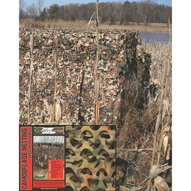 Camo Systems Flecktarn Camo Net, 19.7' x 7.8'