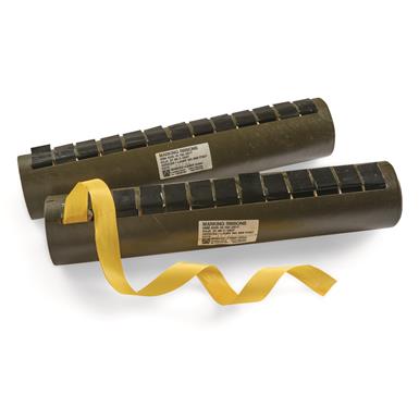 Swiss Military Surplus Yellow Ribbon Markers, 2 Pack, New