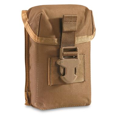 U.S. Military Surplus Padded Trijicon Optics Pouch, 2 Pack, Used