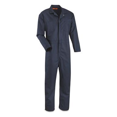 U.S. Military Surplus Polyester Cotton Work Coveralls, New