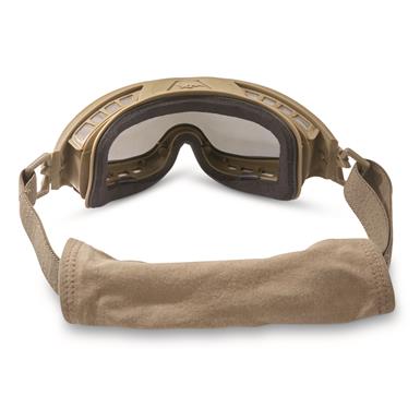 U.S. Military Surplus Wiley X Spear Goggles, Clear, Like New