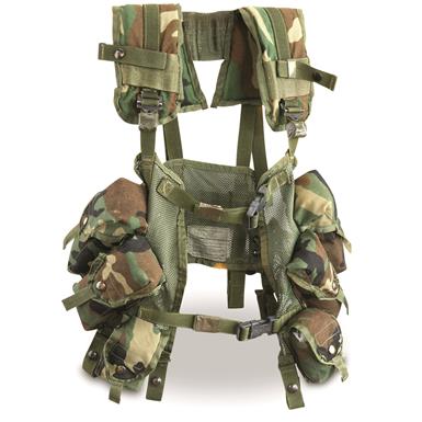 U.S. Military Surplus Load Bearing Vest, Used