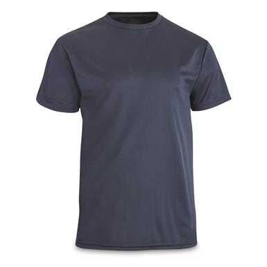 U.S. Military Surplus Dri Release Polyester Short Sleeve T-Shirts, 3 Pack, New