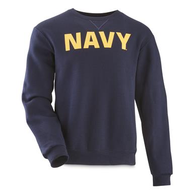 U.S. Navy Surplus 9 oz. Crew Sweatshirt, New
