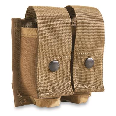 U.S. Military Surplus 40mm Double Pouch, New