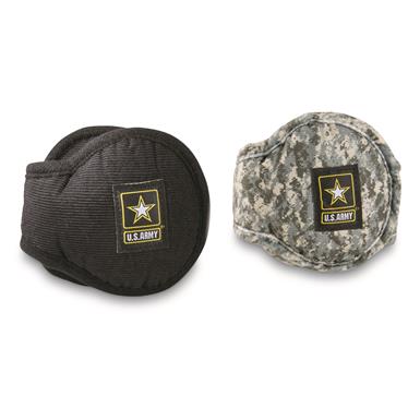 U.S. Army Star Logo Earmuffs, 2 Pairs, New