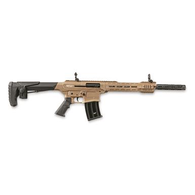 GForce Arms GF25 AR-Style Shotgun, Semi-auto, 12 Gauge, 18.5