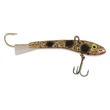 Moonshine Lures Shiver Minnow, Hammered Gold Custom