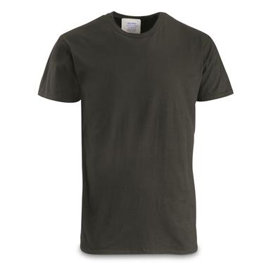 U.S. Municipal Surplus Gildan 5 Color T-Shirt Pack, Slightly Irregular, New