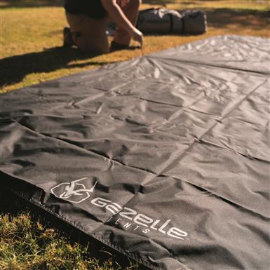 Gazelle Tandem Port Gazebo Footprint