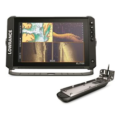 Lowrance Elite FS 10 Fish Finder with Active Imaging 3-in-1, C-MAP Discover Onboard
