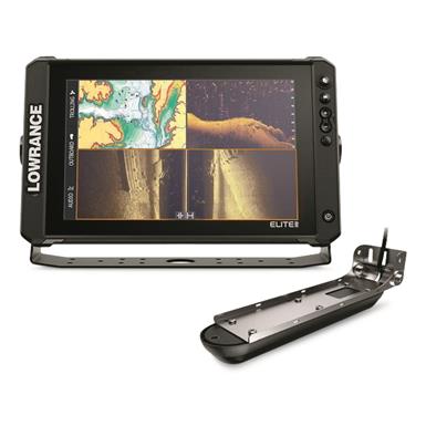 Lowrance Elite FS 12 Fish Finder with Active Imaging 3-in-1, C-MAP Discover Onboard
