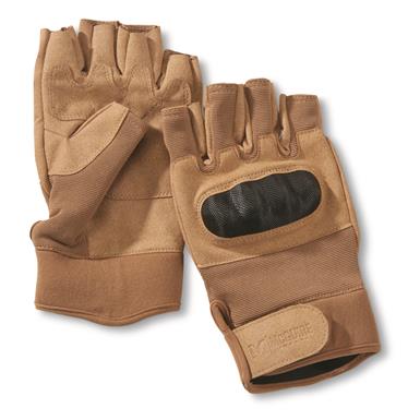 McGuire Gear Fingerless Hard Knuckle Gloves