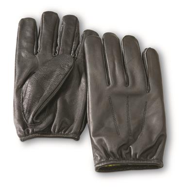 U.S. Municipal Surplus Kevlar/Nomex Lined Leather Gloves, New