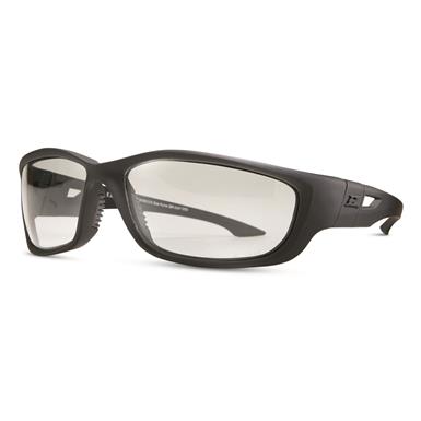 Edge Eyewear Tactical Blade Runner XL Clear Vapor Shield Shooting Glasses