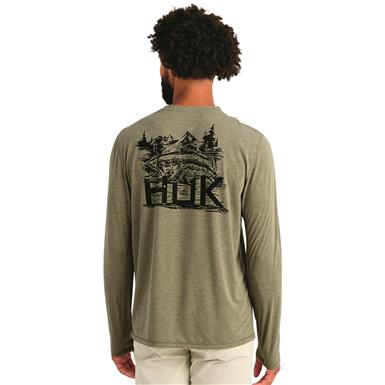 Huk Drift Long Sleeve Graphic Tee
