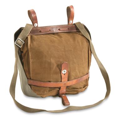 Swiss Military Surplus Bread Bag, 2 Pack, Used