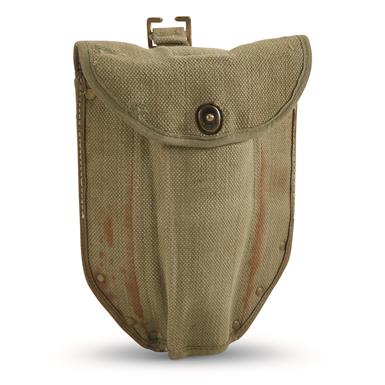 U.S. Military Surplus Canvas Shovel Cover, Used