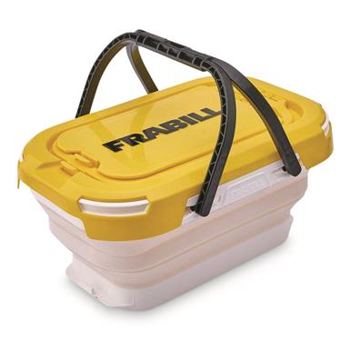 Frabill Collapsible Bait Bucket With Aerator