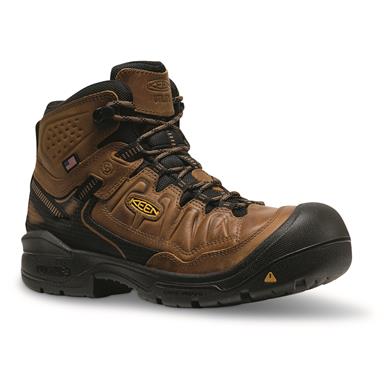 KEEN Utility Men's Targhee IV Waterproof Soft Toe Work Boots