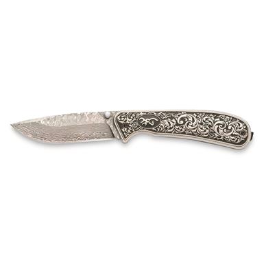 Browning Grand Pass Damascus Folding Knife