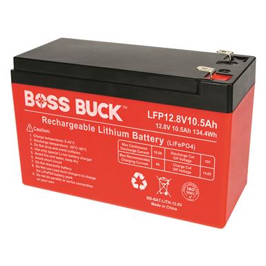 Boss Buck 12V 10.5mAh Lithium Battery