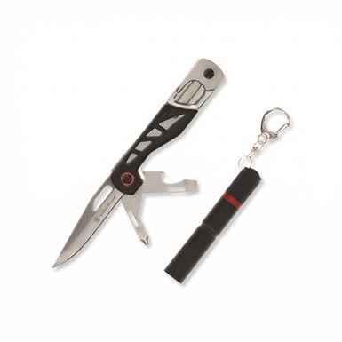 Smith & Wesson Multi-Tool with Keychain Flashlight