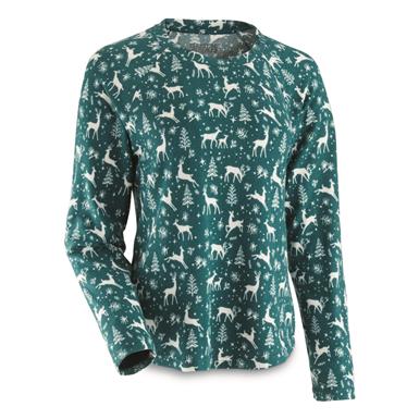 Guide Gear Women's Long Sleeve Pajama Lounge Top