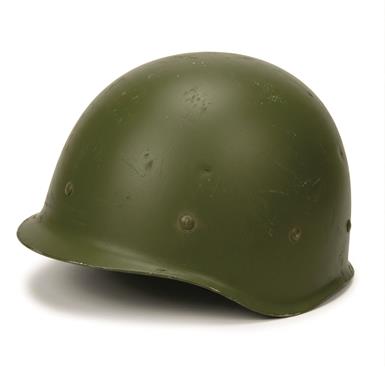 Greek Military Surplus M1 Helmet Liner, No Suspension, Used