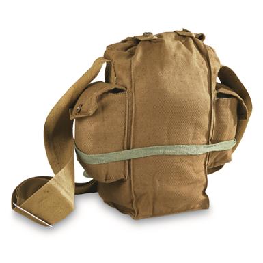 Russian Military Surplus Cotton Gas Mask Shoulder Bag, Used