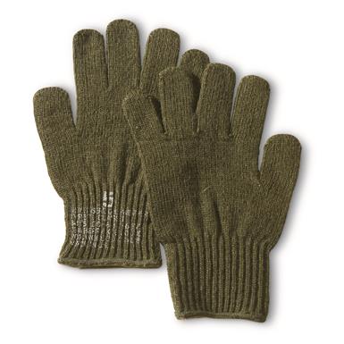 U.S. Military Surplus Wool Gloves, New
