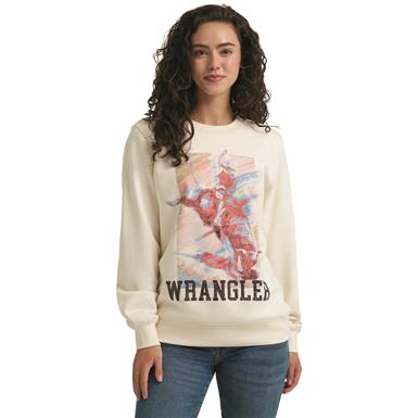 Wrangler Women's Graphic Crew Sweatshirt