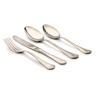 Italian Military Surplus Air Force 4-Piece Flatware Set, New