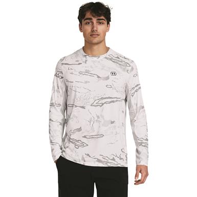 Under Armour Men's Pro Chill Shorebreak Camo Long-Sleeve Tee