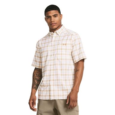 Under Armour Drift Tide 2.0 Plaid Short-Sleeve Woven Shirt