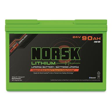 Norsk 24V 90Ah Lithium Battery
