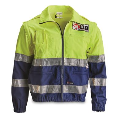 Italian EMT Surplus Hi-Vis Jacket, New