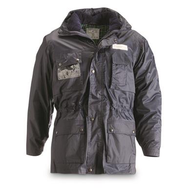 Italian EMT Surplus Fleece Lined Quilted Parka, New
