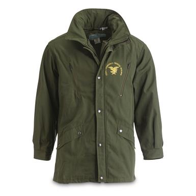 Italian Forestry Corps Surplus Waterproof GORE-TEX Jacket with Liner, New