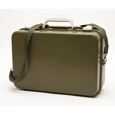 Italian Military Surplus Waterproof First Aid Case with Wall Mount, New